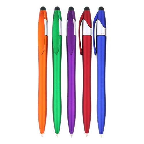 2 in 1 Slim Twist Stylus Pen