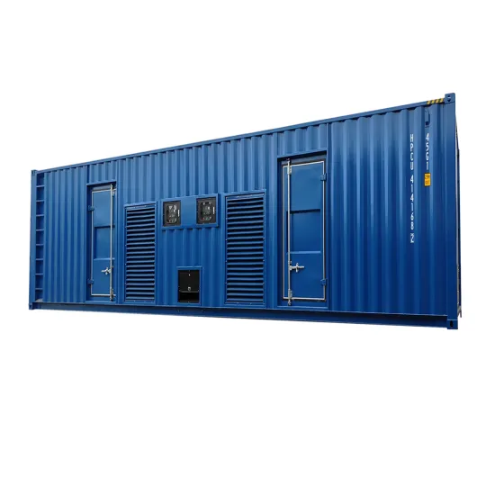 40FT Container Diesel Generators 600kW-1200kW (1MW) Power Solutions
