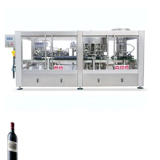 Automatic 750ml Wine Bottle Filling and Corking Machine