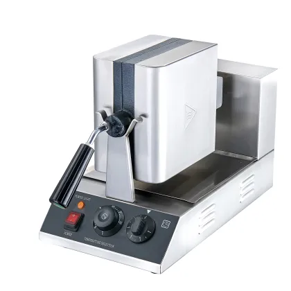 Customized Fish-shaped Waffle Maker for Bakery - Non-stick Mini Waffle Cone Machine