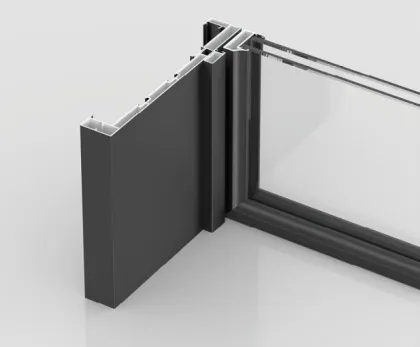 Modern Aluminum Waterproof Soundproof Bathroom Doors and Windows