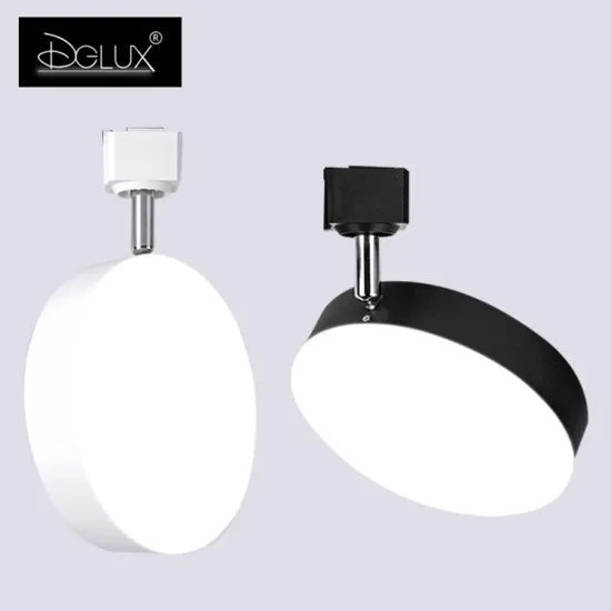 Modern Adjustable Beam Angle Shop Aluminum Indoor LED Track Light