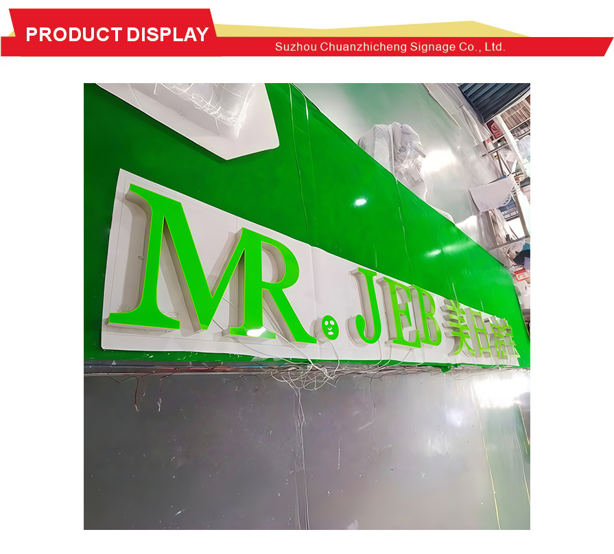 Long Lifespan 48000H Commercial Borderless Signs