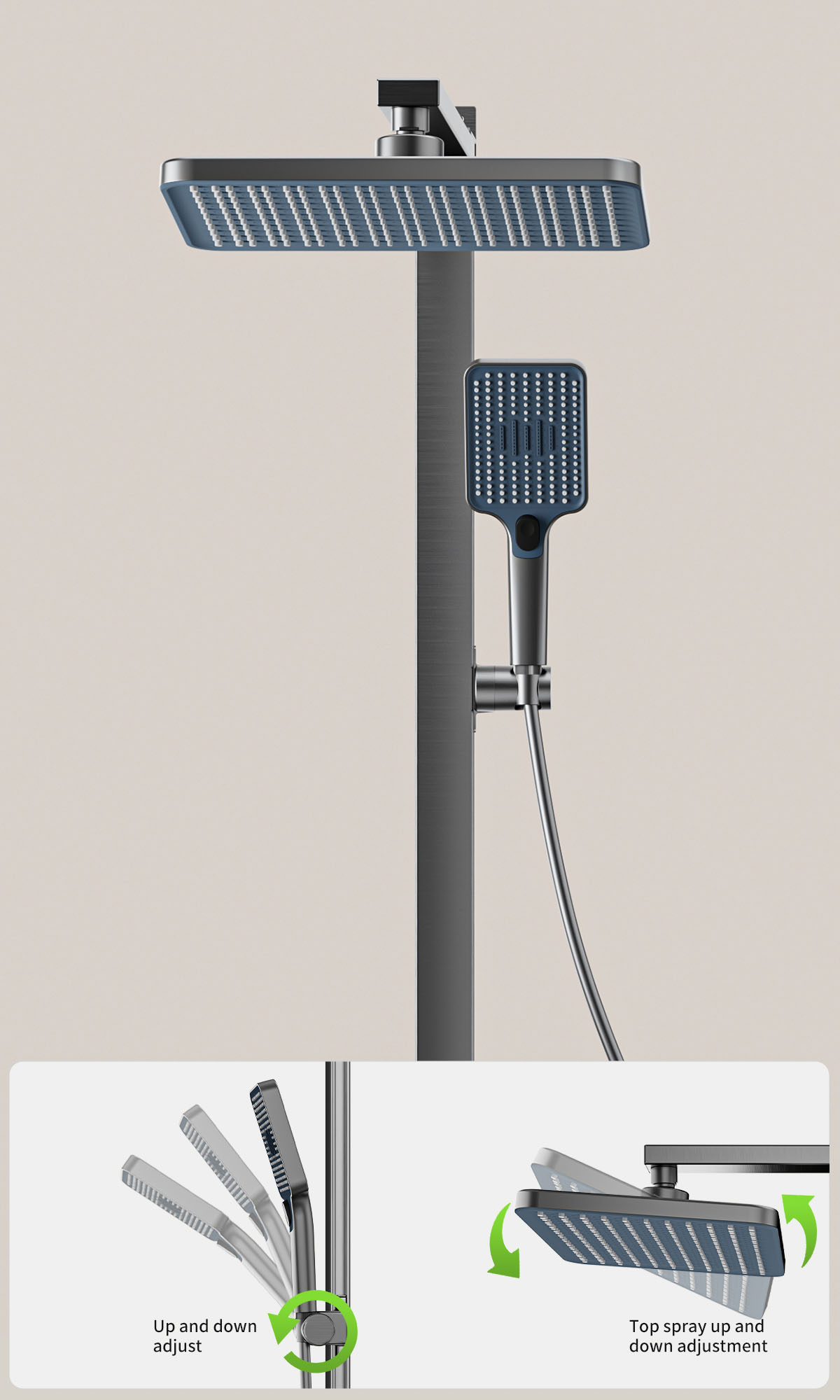 the usage of 4139 shower set