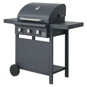Customized 3 Burners Portable Camping BBQ Grill, Outdoor Cooking Barbecue Stove