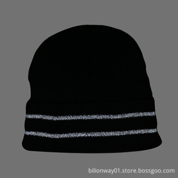 custom logo Cute double knit hat beanie hat