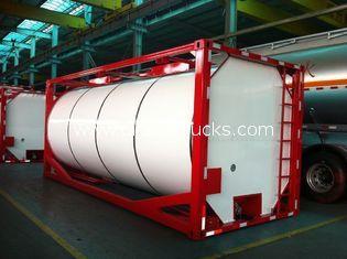 ISO 20ft Insulated Liquid Tank Container Cylinder or Square
