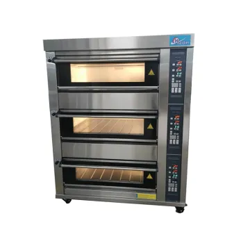 Bakery Oven Commercial Bakery Deck Oven LPG Gas Baking Oven