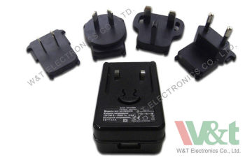 Audio 3 To 2 Multi Plug Ac Adapter / Usb Ac Power Charger Adapter 50 / 60hz
