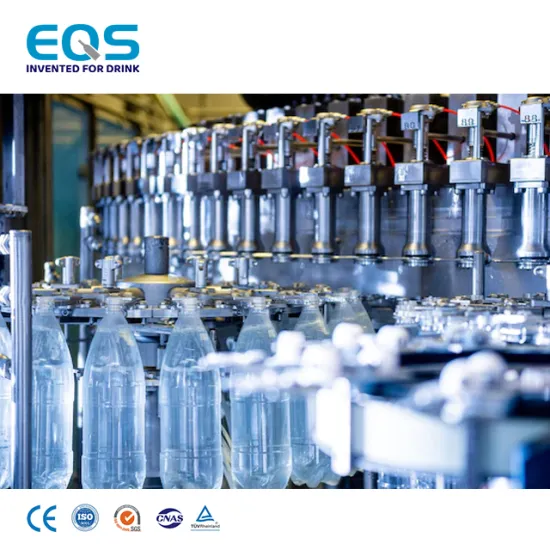 8000 Bottles Per Hour 500ml PET Bottle Water Filling and Sealing Machine