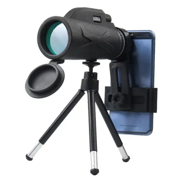 80x100 Monocular HD Zoom with Smartphone Compatibility, Tripod and Night Vision for Portable Telescope Use