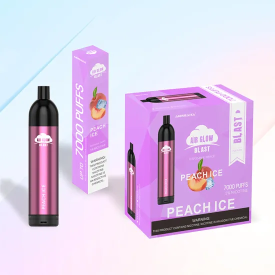 Disposable E-Cigarette Vape Pen Air Glow Blast 7000 Puffs