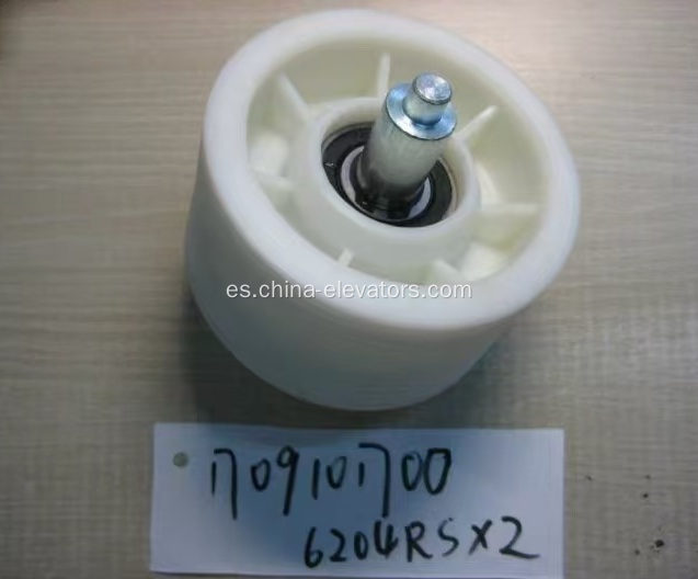 1709101700 Rodillo de correa Poly-V de 111 mm para escaleras mecánicas ThyssenKrupp