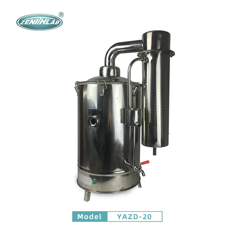 Lichen 10L electric heating stainless steel distilled water device  YN-ZD-Z-10 laboratory automatic water