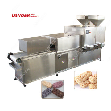 Oats Chocolate Snacks Maker: Chocolate Energy Protein Bar Making Machine