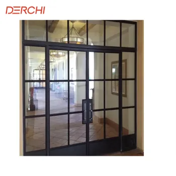 DERCHI Light Single Door: Modern Luxury French Door with Simple Elegant Design