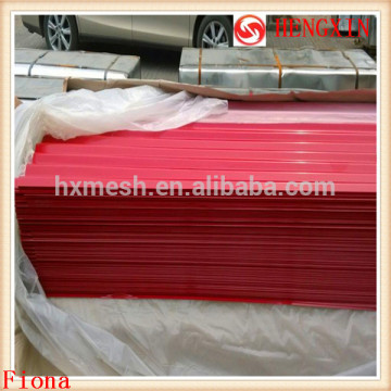 sheet metal roofing plastic