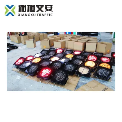 Solar Portable Traffic Light with Surface Traffic Lights Bulb