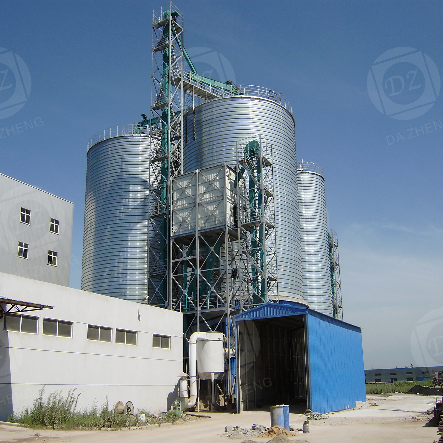 Задържане на жизненост на семената поцинкована стоманена силоза