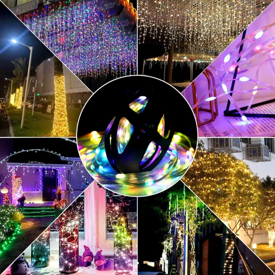 Hottest Trends 5m Leather String Light Kit Decorative Garden Lights APP Smart Control Lights