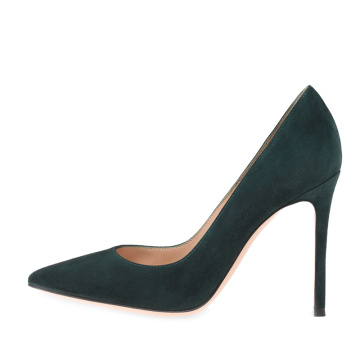 Luxurious Women's High Heels with Faux Fur Design