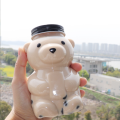 Bear Shape Plastic Water Beverage Bottle Juice Bottle