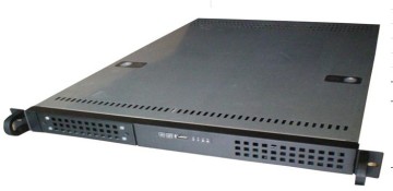 1U server chassis horizontal installation