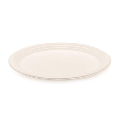 Sugarcane Fiber Paper Plate sugarcane fiber disposable tableware 9 inch paper plate Manufactory