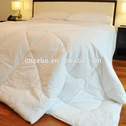 Polyester Fiber Filling 360gsm Cheap White Hotel Four Seasons Comforters