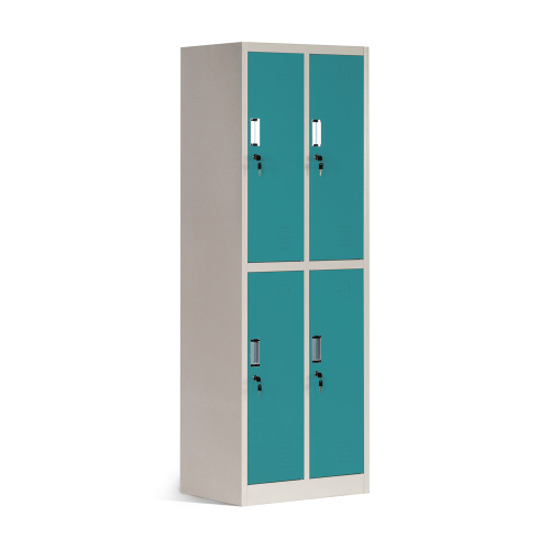 Two Tier Lockers 2-Tone Coloring 4 Doors