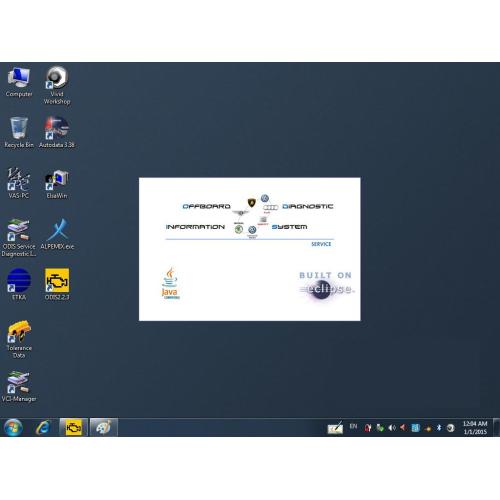 HDD SW for VAS5054 ODIS V3.03 ElsaWin vivid Autodata