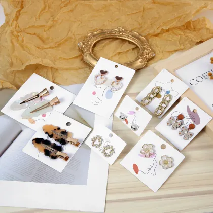 Custom Lovely Jewelry Display Packaging & Tags