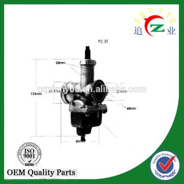 factory engine parts CG 200cc motorcycle carburetor