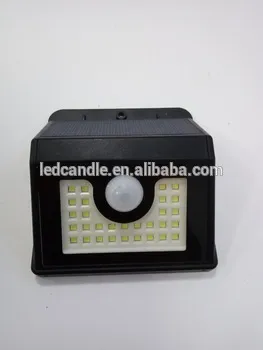 with ISO9001 certification 30leds high brightness outdoor solar powered motion sensor light