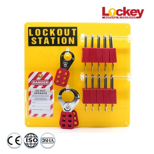 10-Lock Management Vorhängeschloss Station Kit