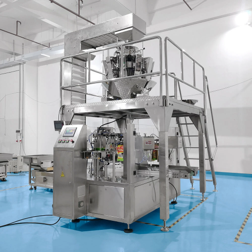 Automatic Rotary Pouch Packaging Machine