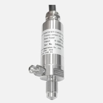 Ventable Pressure Transmitter with Bleed Valve Search