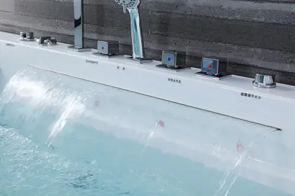 air massage whirlpool spa bathtub