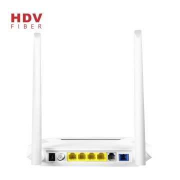 OEM ODM 1GE+3FE+WIFI+1POTS+CATV 2 Antenna EPON GPON XPON ONT ONU Router