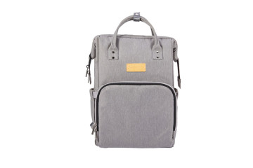 Black And Grey Diaper Bag
