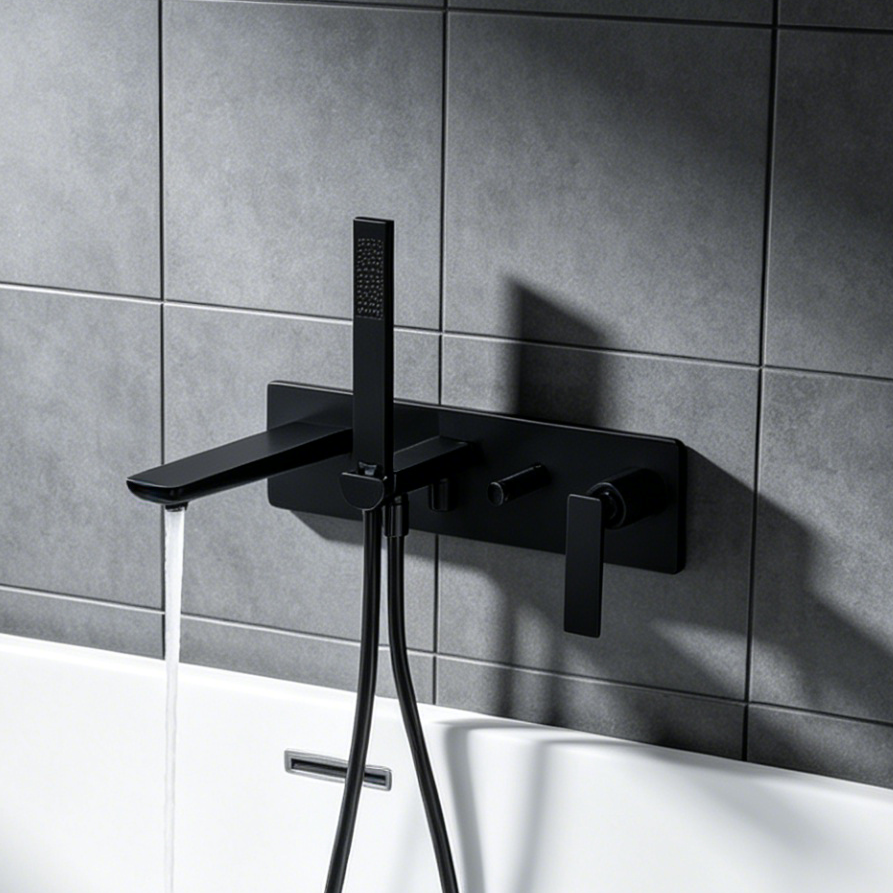 wall mount bathtub faucets