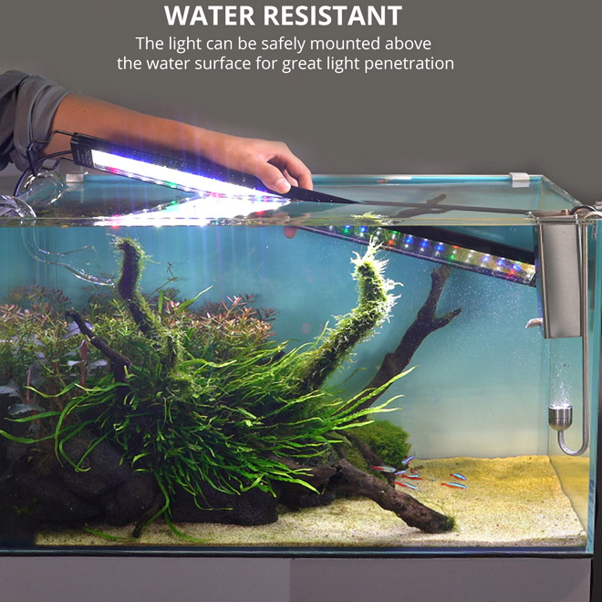 طيف كامل مصباح LED Aquarium مع مؤقت