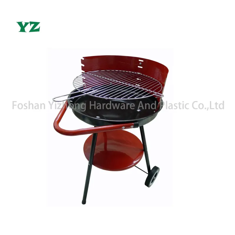 Charcoal BBQ Cooking Grill 18 Inch Trolley