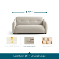 Maxky Italian Living Room Simple Modern Cloud Sofa