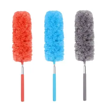 Adjustable Microfiber Dusting Brush Extend Stretch Feather Home Duster Air-condition Car Furniture Household Cleaning Brush