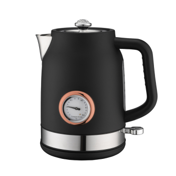 กาต้มน้ำสแตนเลสสตีลขายร้อนพร้อมการควบคุม Strix ความจุ 1.7L