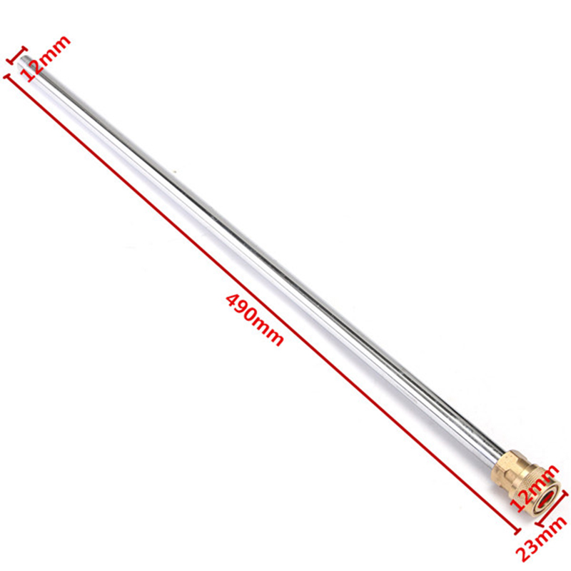 Lasta de alta pressão Extensão da lança arruela de arruela de armas de extensão de extensão de extensão M22 e 1/4 "Conexão rápida