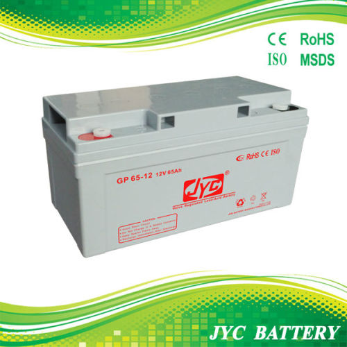 Lead Acid Batteries Accumulator Battery 12v 65ah, High Quality Lead
