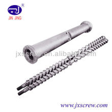 PVC Extruder အတွက် Double Parallel Screw Barrel