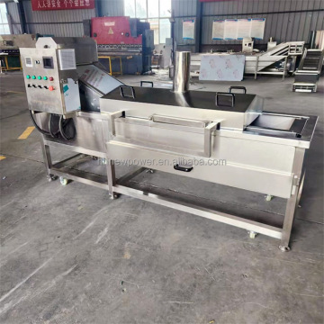CE Certified Automatic Frying Machine for Chicken Breast, Shrimp, Eggplant, Bean Skin Rolls, and More